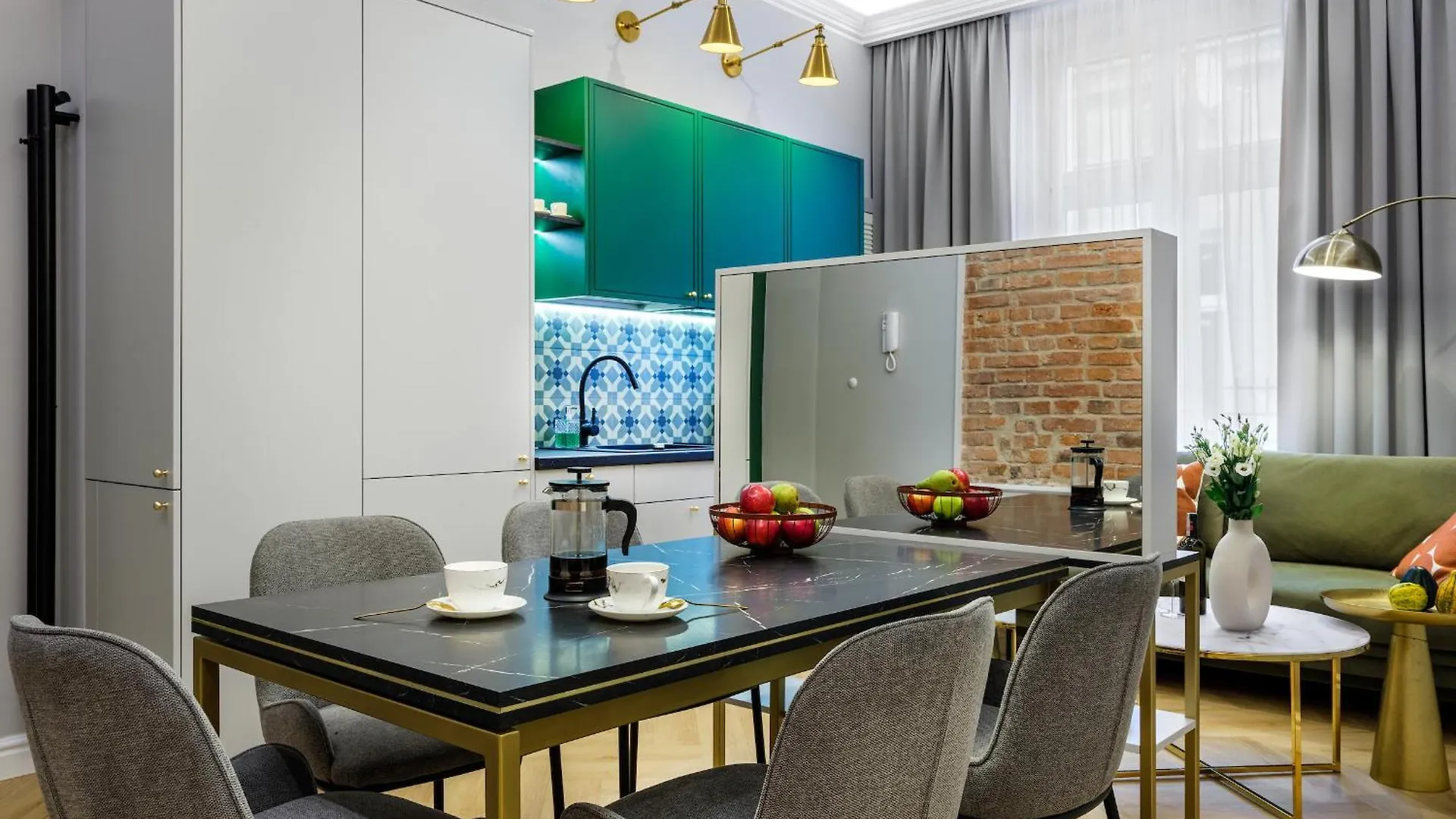 Green Chill Apt Old Town & Wawel Hill By Vistula River - By Homelike Krakow Apartment